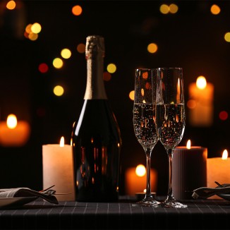 Candle-Light-Dinner mit Weinbegleitung