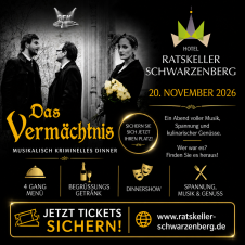 20.11.2026 / musikalisch kriminelles Dinner - Das Vermächtnis