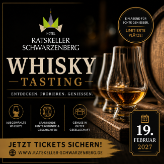 19.02.2027 / Whisky-Tasting mit Tilo Erdmann